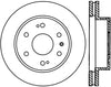 Stoptech 126.66057CSR Power Slot 07-09 Cadillac Escalade / 05-09 Chevy Silverado Front Right Slotted CRYO Rotor
