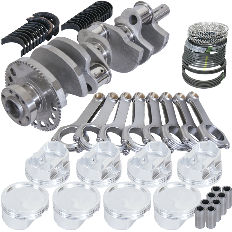 Eagle 128234005 fits Chevy LS2 4.000in Crank 58 Tth Reluctor 6.125in H-Beam -29cc 4.005in Pistons Rotating Assembly