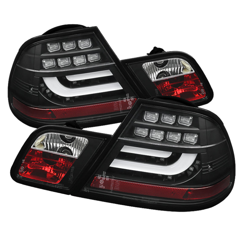 Spyder 5073815 fits BMW 00-03 E46 2Dr Coupe Light Bar LED Tail Lights Blk ALT-Y