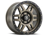 ICON 1417857345BR Six Speed 17x8.5 5x5 -6mm Offset 4.5in BS 94mm Bore Bronze Wheel
