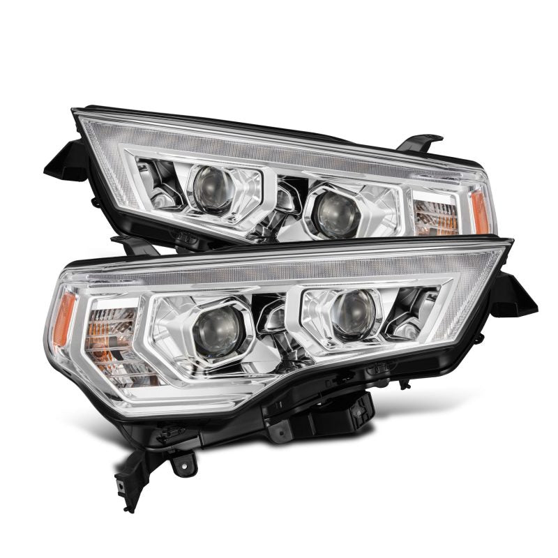 AlphaRex 880812 fits Toyota 14-22 4Runner LUXX-Series LED Proj Headlights Chrom