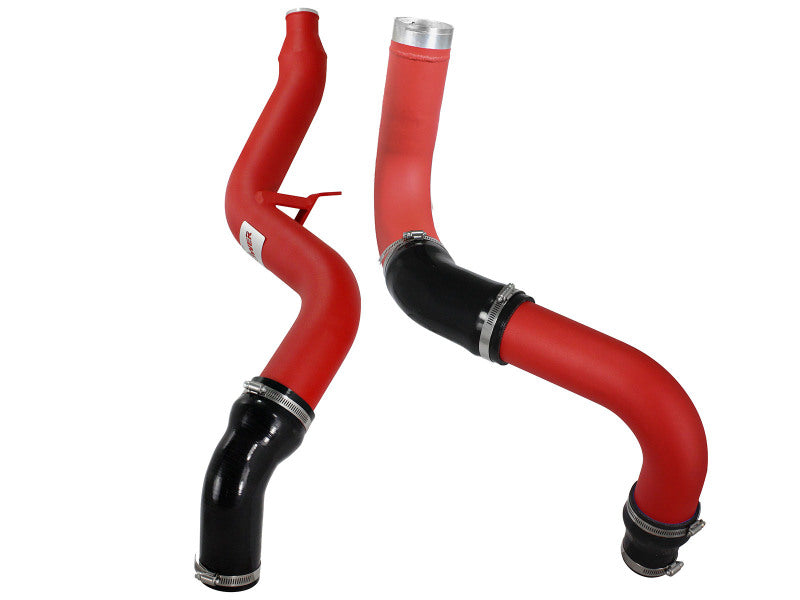 AFE 46-20174-R unner 3in Red Intercooler Hot and Cold Side Tubes 14-15 fits Dod