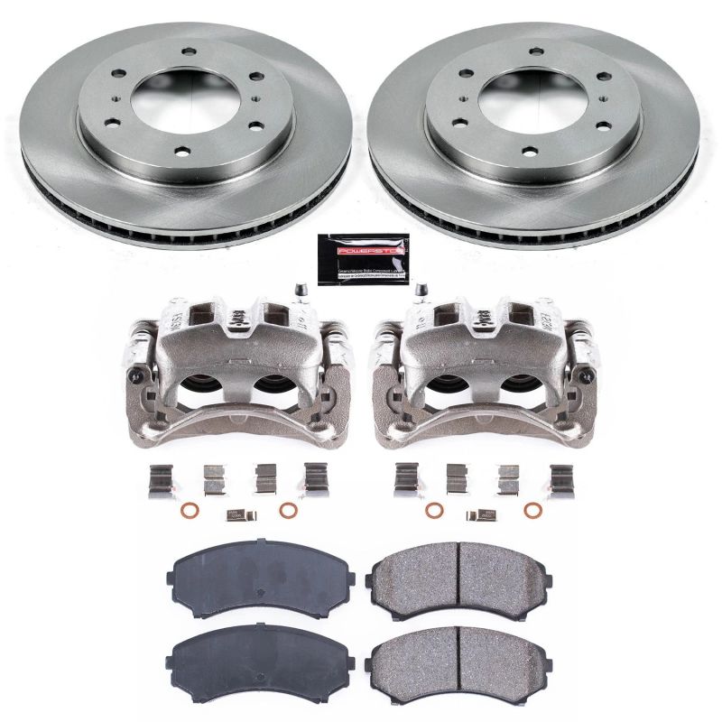 PowerStop fits Mitsubishi 01-06 Montero Front Autospecialty Brake Kit w/Calipers