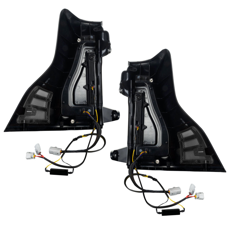 ORACLE Lighting 5931-504-T Oracle 10-23 fits Lexus GX460 and Toyota Prado Flush Lensless LED Tail Lights - Blk Series