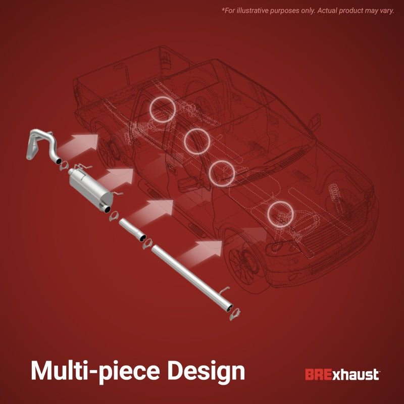 BRExhaust Exhaust Kit - 08-14 Mercedes C300