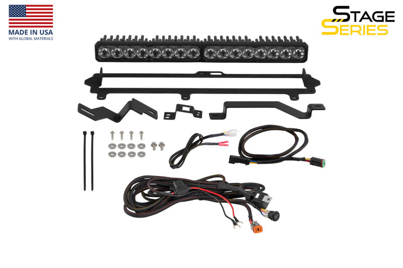 Diode Dynamics DD8664 2022-2026 fits Toyota Tundra Pro Grille SS20 Pro LED Kit White Combo 6000K