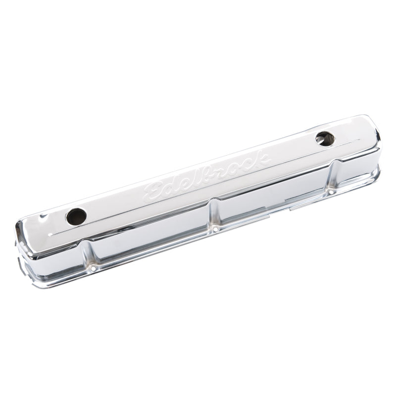 Edelbrock 4477 Valve Cover Signature Series fits Chevrolet 1962-2001 194-292 CI Inline 6 Chrome