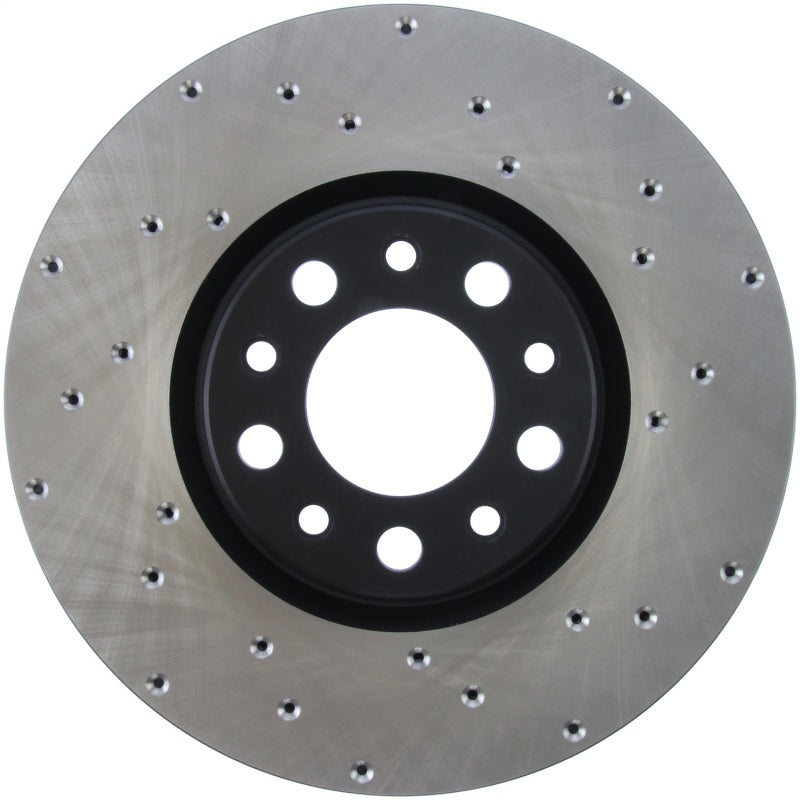 Stoptech 128.63080L 15-17 Chrysler 200 / Jeep Renegade Sport Drilled Vented Left Front Rotor
