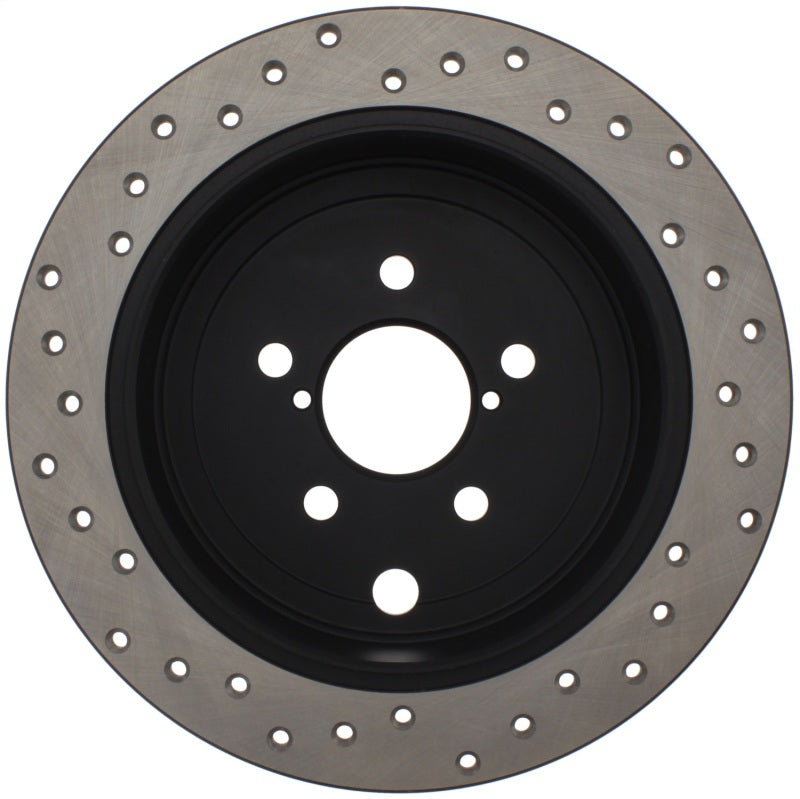 Stoptech 128.47029R 08-10 WRX Drilled Right Rear Rotor