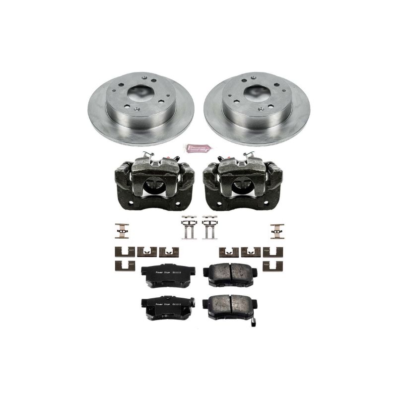 PowerStop KCOE1244 fits Acura 98-99 CL Rear Autospecialty Brake Kit w/Calipers
