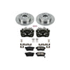 PowerStop KCOE1244 fits Acura 98-99 CL Rear Autospecialty Brake Kit w/Calipers