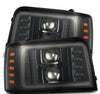 AlphaRex 880267 92-96 fits Ford F Series - LUXX-Series Projector Headlights