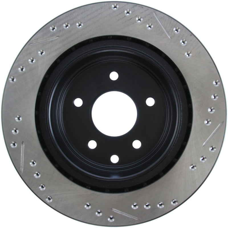 Stoptech 127.42088R 06-07 350Z / 05-07 G35 / 06-07 G35X SportStop Slotted & Drilled Rear Right Rotor