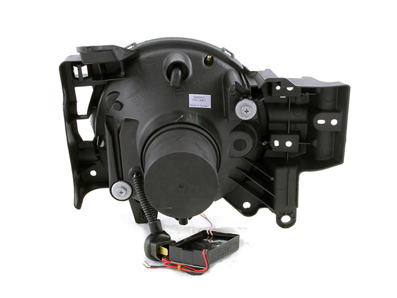 ANZO 111115 2013 fits Toyota 07-20 Fj Cruiser Projector Headlights w/ Halo Chrome