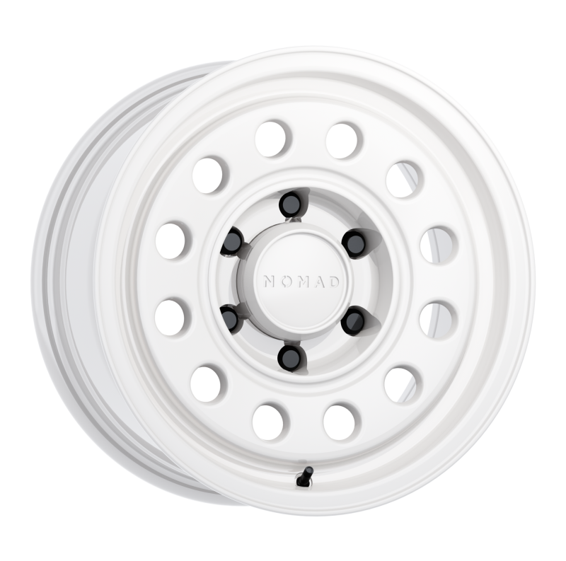 Nomad N501SA-68055-10 N501SA Convoy 16x8in / 5x139.7 BP / -10mm Offset / 106.5mm Bore - Gloss White Wheel