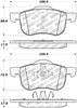 Stoptech 305.0794 Street Select Brake Pads w/ Hardware Front - 01-09 Volvo S60