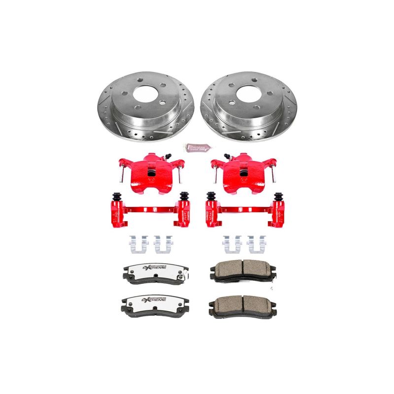 PowerStop KC1558 fits Buick Century Rear Z26 Street Warrior Brake Kit w/Calipers