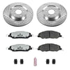 PowerStop K5944-26 11-14 fits Ford Mustang Front Z26 Street Warrior Brake Kit