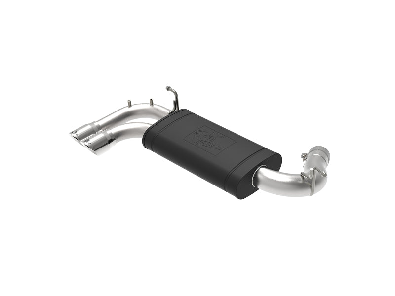 AFE 49-36346-P orce-Xp 2-1/2in 304 SS Axle Back Exh w/Polish Tips 14-16 fits BM