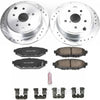 PowerStop K6977 fits Subaru 15-19 WRX Rear Z23 Evolution Sport Brake Kit