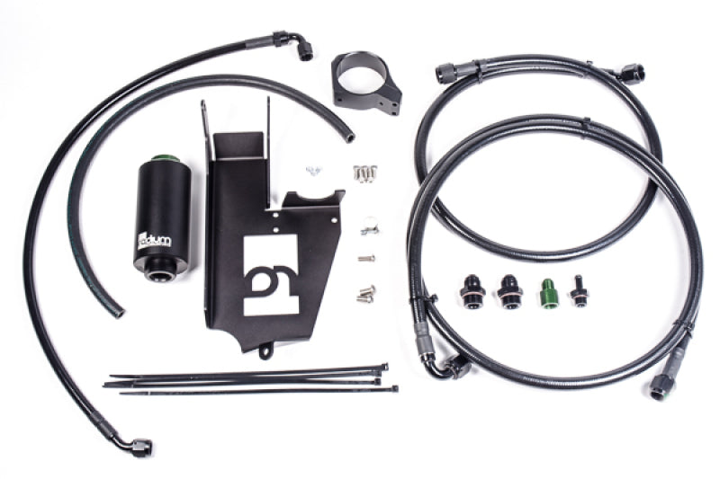 Radium Engineering 20-0376-05 Fuel Hanger Plumbing Kit fits EVO 7/8/9 Microglass