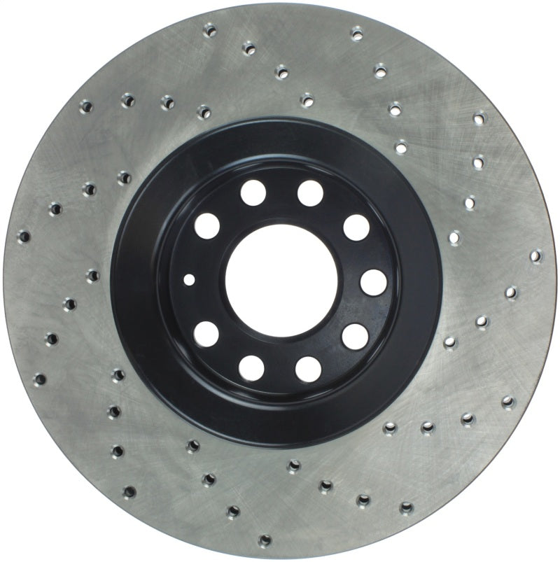 Stoptech 128.33096R 01-06 Audi All Road / 05-09 A4/A4 Quattro / 6/99-04 A6 Quattro Drilled Right Front Rotor