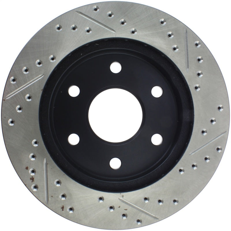 Stoptech 127.66040R 99-06 GMC Sierra (2dr) Front Right Slotted & Drilled Rotor