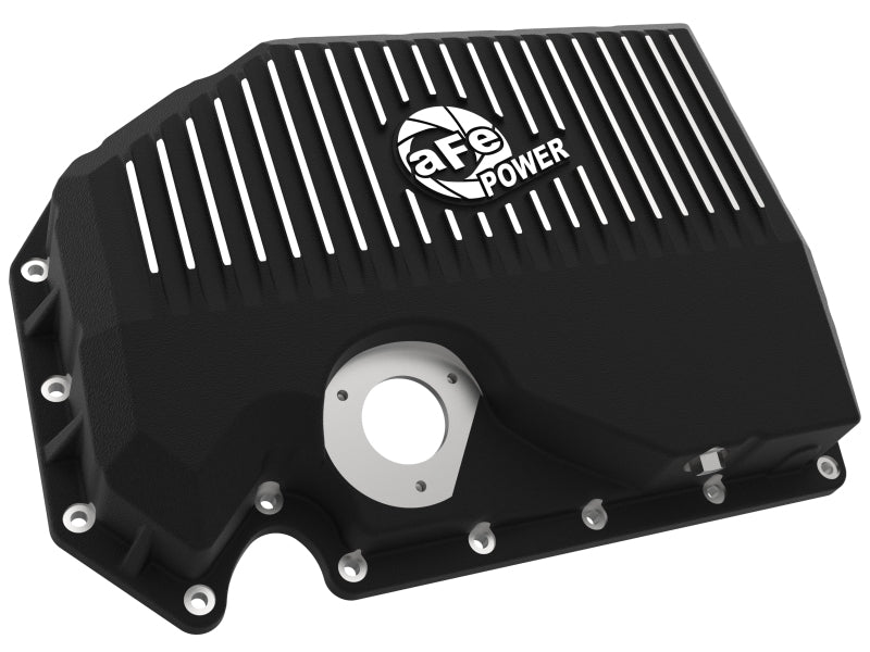 AFE 46-71210B fits VW 1.8L/2.0L w/ Oil Sensor Engine Oil Pan Black POWER Street