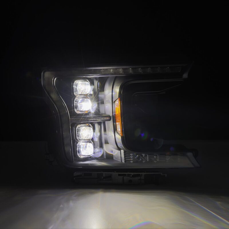 AlphaRex 880248 18-20 fits Ford F-150 NOVA LED Proj Headlight Blk (14th Gen G