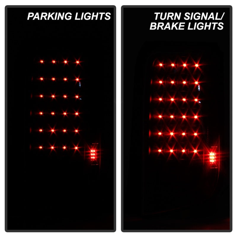 Xtune 5013156 fits Scion 08-10 Xb LED Tail Lights Black ALT-ON-TSXB08-LED-BK