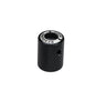 Ridetech 210-35-153-2 Aluminum Long Rebound Knob for 1.5in Smooth Body Shock Stud - Blk (Single)