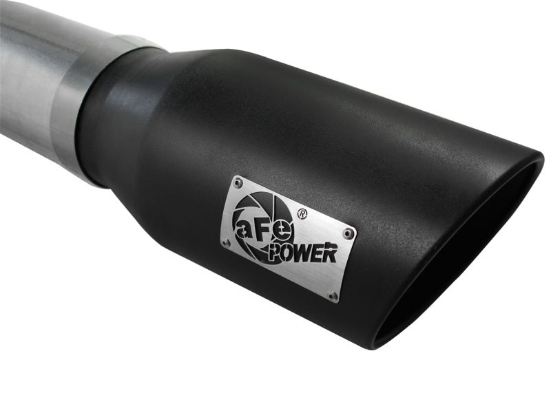 AFE 49-04040-B Exhaust 5in DPF-Back Al Steel 07.5-10 fits GM Diesel Trucks V8-6