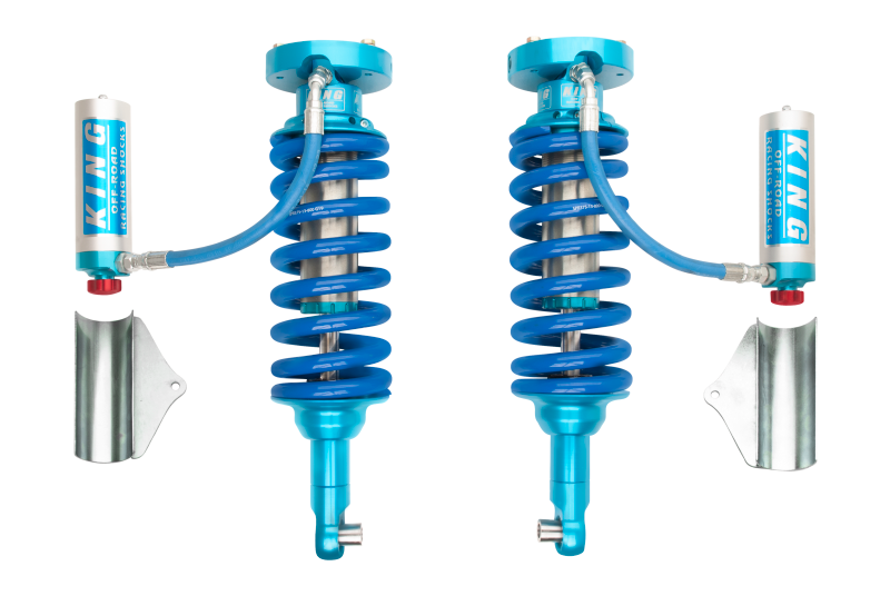 King 25001-388A Shocks 2016+ fits Nissan Titan XD Front 2.5 Dia Remote Reservoir Coilover w/Adjuster (Pair)