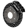 Wilwood 140-17946-D 2024 Can Am Maverick Front Brake Kit 11.60in Drilled - Black