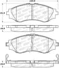 Stoptech 305.0797 Street Select Brake Pads - Front