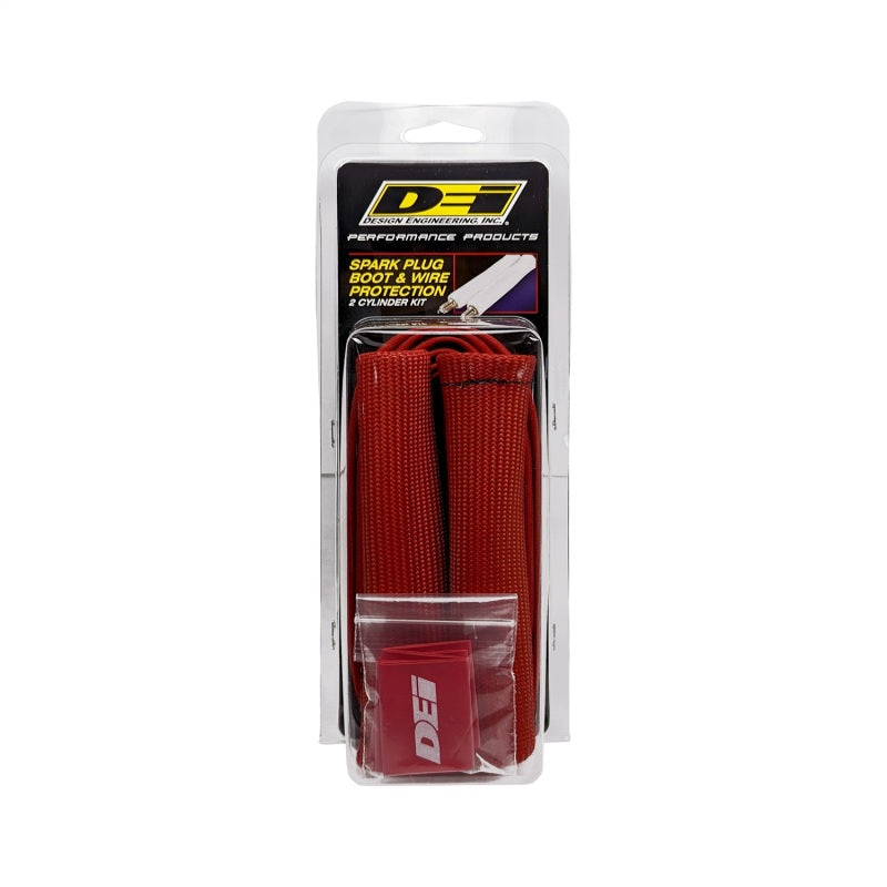 DEI 10721 Protect-A-Boot and Wire Kit 2 Cylinder - Red