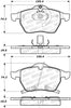 Stoptech 308.0736 Street Brake Pads