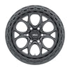 Weld W10809084500 Off-Road Ledge Six W108 20x9 / 6x139.7 BP / 5 In BS Satin Bla