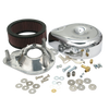 S&S 17-0399 Cycle 84-92 BT/86-90 Sportster Models Teardrop Chrome Air Cleaner Co