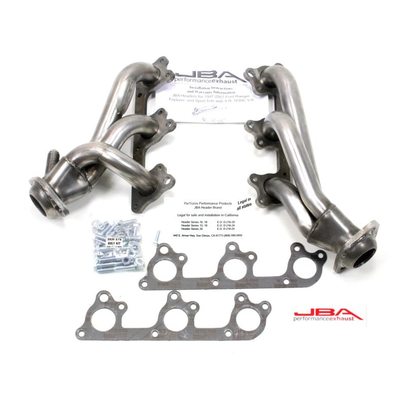 JBA 1674S-1 fits Ford 97-11 Ranger 4.0L OHC w/Driver Side EGR 1-1/2in Primary Raw 409SS Cat4Ward Header