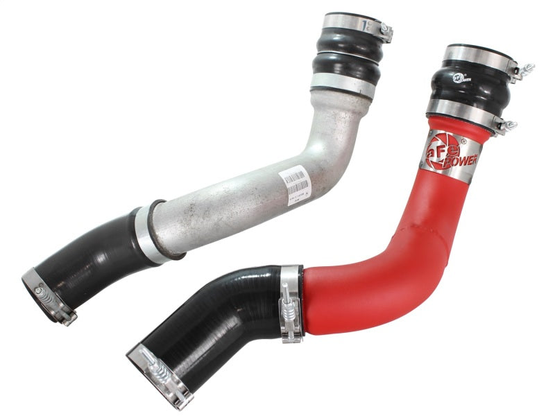 AFE 46-20138-R unner 3in Red Intercooler Tube Hot Side w/Couplings 13-14 fits D
