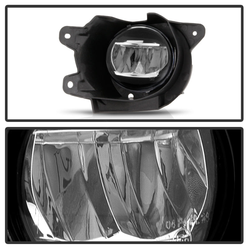 Spyder 5087140 fits Toyota 18-20 Sequoia 2020 OEM Style LED Fog Lights w/OEM Fi