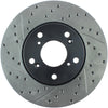Stoptech 127.40036R 06-08 fits Civic GX / 02-04 CR-V / 98-02 Honda Accord V6 / 03-07 Accord 4 cyl/V6 MT Slotted & D