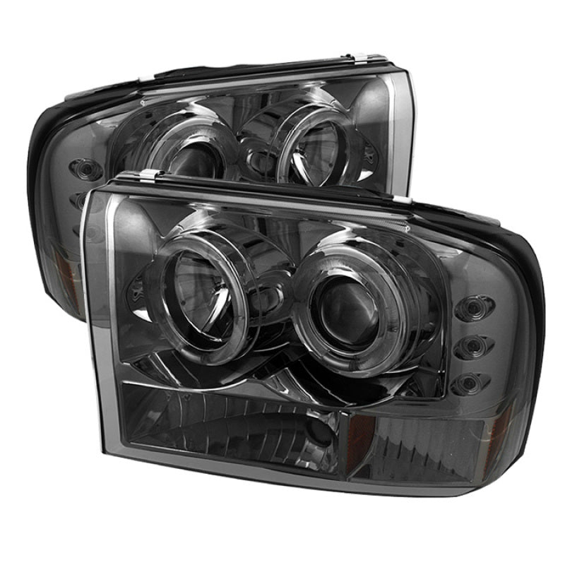 Spyder 5010353 fits Ford 99-04 F250 Super Duty Projector Version 2 LED Halo LED