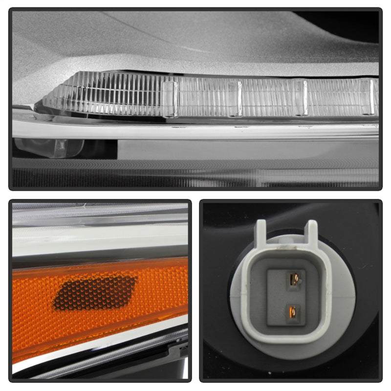 xTune 9956263 18-21 fits Chevrolet Traverse Full LED HeadLight - OE Left (Signa
