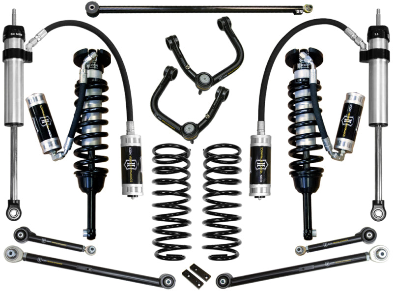 ICON K53056T fits Toyota 03-09 4Runner/FJ 0-3.5in Stage 6 Suspension System w/Tubular Uca