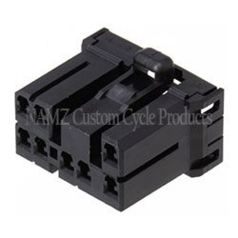 NAMZ NA-173850-2 AMP Multilock 8-Position Female Wire Plug Housing (HD 731BK)