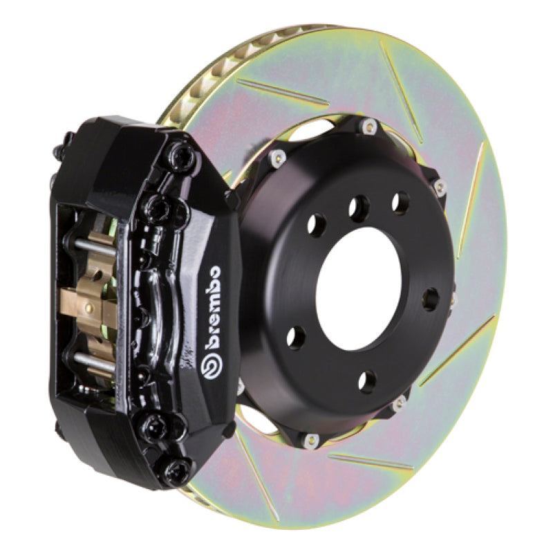 Brembo 1A2.6008A1 fits IS300 Front GT BBK 4 Piston Cast 2pc 328x28 2pc Rotor Slotted Type-1-Black