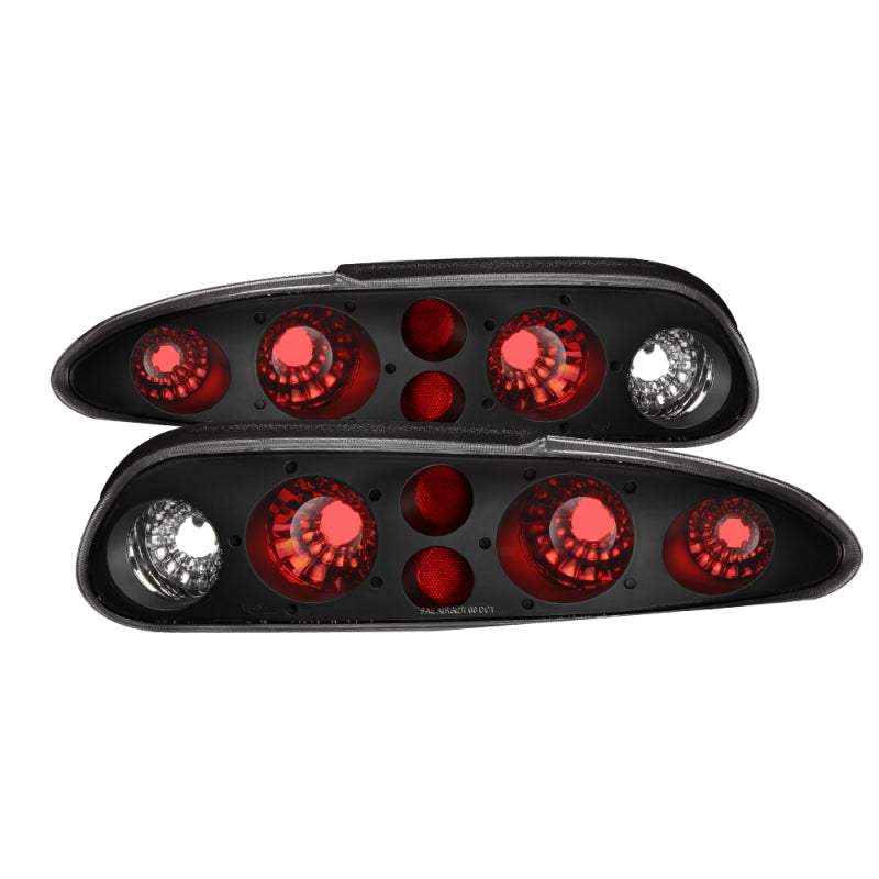 xTune 9036491 fits Chevy Camaro 93-02 Euro Style Tail Lights - Black ALT-JH-CCA