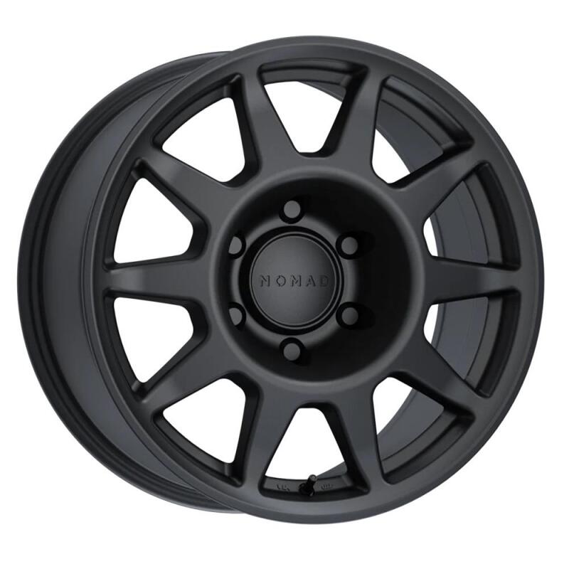 Nomad N505SB Touring 17x8.5in / 5X150 BP / -10mm Offset / 110.5mm Bore - Satin Black